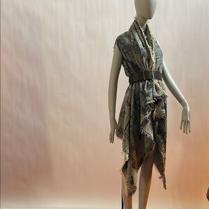 Vivienne Westwood Poncho “CLIMATE CHANGE 5+” SS18 NWT